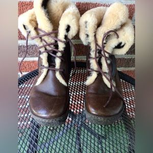 BORN Nome shearling leather boots Size 7.5 (38.5)